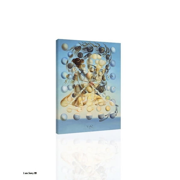 Salvador Dali Galatea of the Spheres - CANVAS OR PRINT WALL ART