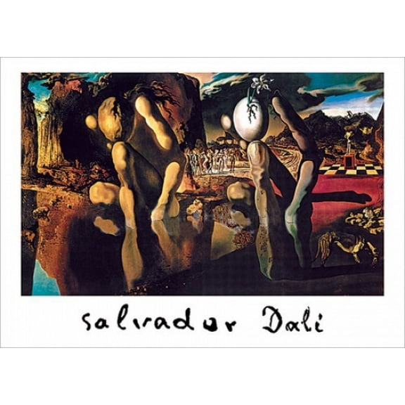 Salvador Dali - Metamorphosis - Mural Poster (60 x 40)