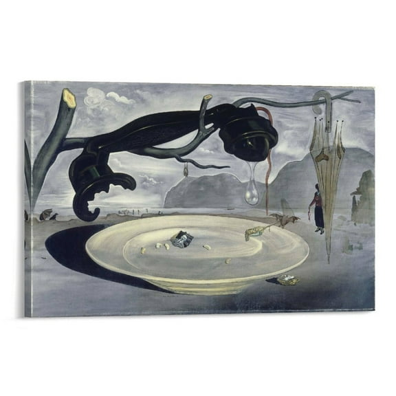 Salvador Dali Posters (39) Canvas Wall Art Prints Poster Gifts Photo Picture Painting Posters Room Decor Home Decorative 12x18inch(30x45cm)