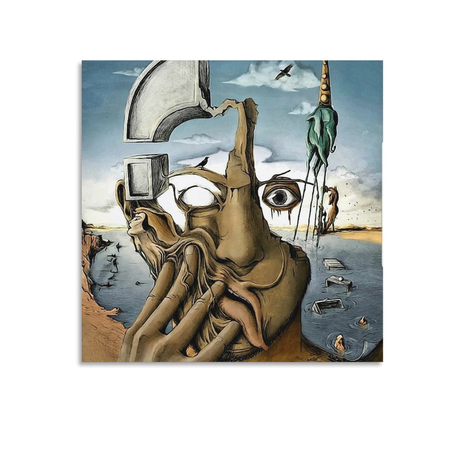 Salvador Dali Posters Artsit Canvas Art Poster and Wall Art Picture ...