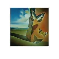 Salvador Dali Print Painting (124 Poster Cool Artworks Painting Wall Art Canvas Prints Hanging Picture Home Decor Posters Gift 12x12inch(30x30cm)