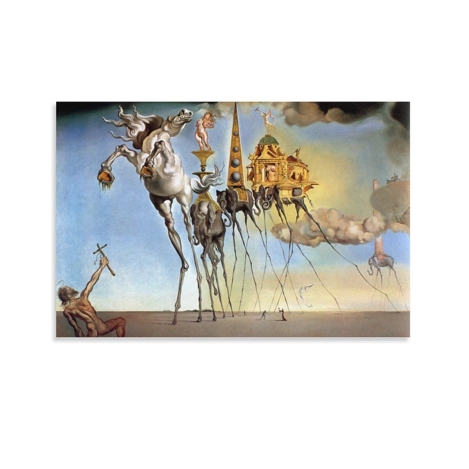 Salvador Dali Print Painting (84) Canvas Art Poster and Wall Art ...