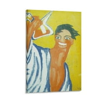 Salvador Dali Print Painting Man with Porron(15) Canvas Poster Wall Art Picture Prints Hanging Photo Gift Decor Home Posters Artworks 20x30inch(50x75cm)