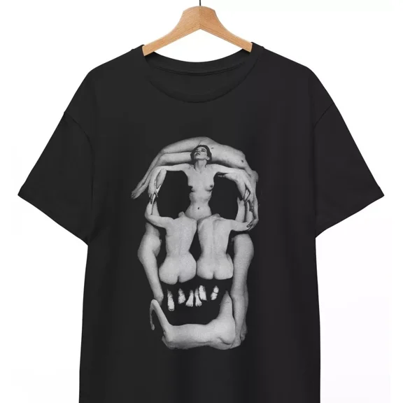 Salvador Dali Skull T-shirt, Dali Skull Art Shirt, Surrealist Goth Unisex Tee