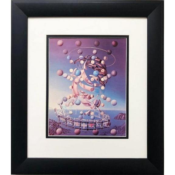 Salvador Dali "Top Speed of Raphael's Virgin" FRAMED ART Generic