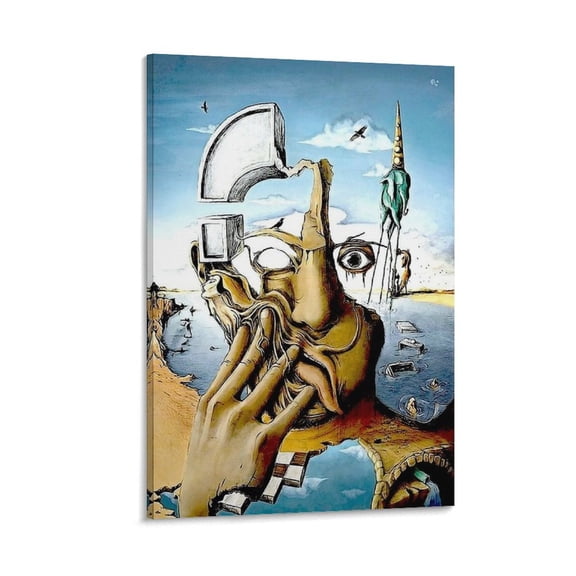 Salvador Dali Wall Art Prints 《Mask It》 Art Poster Print Photo Art Painting Canvas Poster Home Decorative Bedroom Modern Decor Posters Gifts 24x36inch(60x90cm)