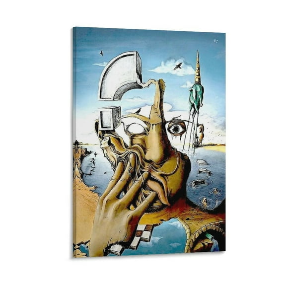 Salvador Dali Wall Art Prints 《Mask It》 Art Poster Room Aesthetic Poster Print Art Wall Painting Canvas Posters Gifts Modern Bedroom Decor 12x18inch(30x45cm)