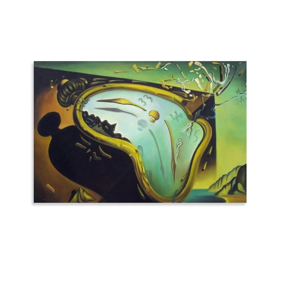 Salvador Dali Wall Art Prints 《Surrealism》 Art Artworks Picture Print Poster Wall Art Painting Canvas Gift Decor Home Posters Decorative 24x36inch(60x90cm)