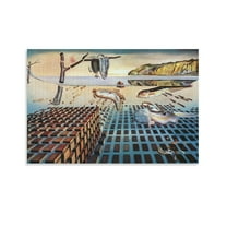 Salvador Dali Wall Art Prints 《The View from Oregon》 Art Poster Canvas Wall Art Prints Poster Gifts Photo Picture Painting Posters Room Decor Home Decorative 08x12inch(20x30cm)