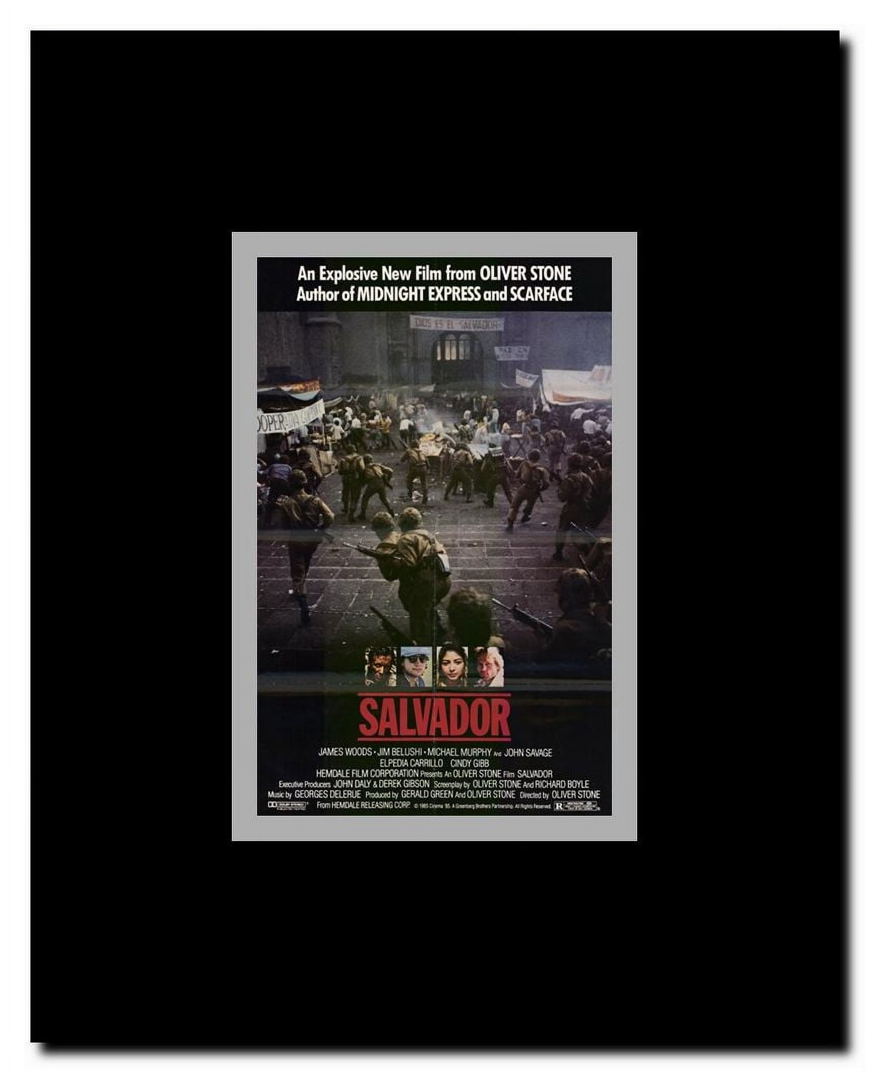 Salvador Framed Movie Poster
