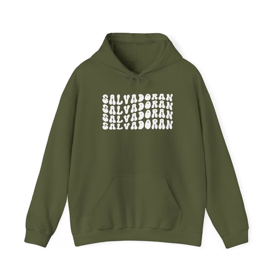 Salvadoran El Salvador Mom Dad Best Friend Hoodie, Gifts, Hooded Sweatshirt