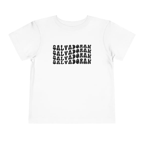 Salvadoran El Salvador Toddler Shirt Gifts Boy Girl Size 2T-5T