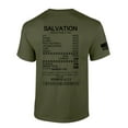thumbnail image 1 of Salvation Jesus Paid It All Receipt Romans 6:23 Bible Scripture Mens Christian Tshirt Jesus Cross Short Sleeve T-shirt Graphic Tee-Military Green-6xl, 1 of 4