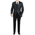 thumbnail image 1 of Salvatore Exte Mens 2 Button Formal Suit Two Piece Party Tux Jacket With Pant., 1 of 7
