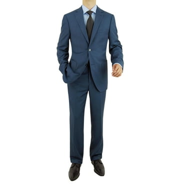 Salvatore Exte Mens 2 Button Two Piece Suit Modern Fit Jacket Blazer With Pant