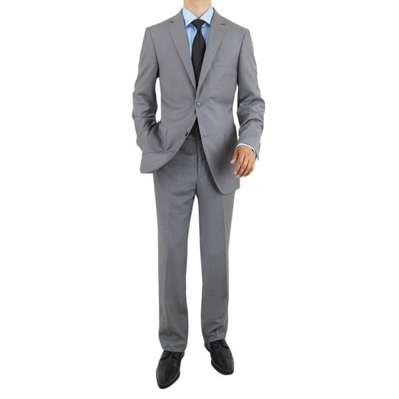 Salvatore Exte Mens 2 Button Two Piece Suit Modern Fit Jacket Blazer With Pant