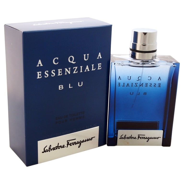 Salvatore Ferragamo, Acqua Essenziale Blu EDT Spray, 3.4 fl oz