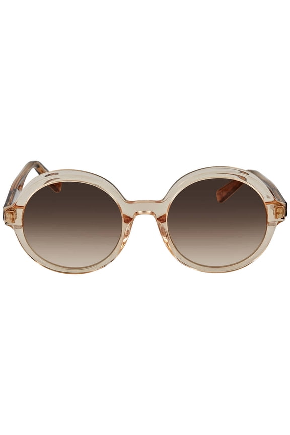 SF 978S 602 Sunglasses Crystal Rose Frame Brown Gradient