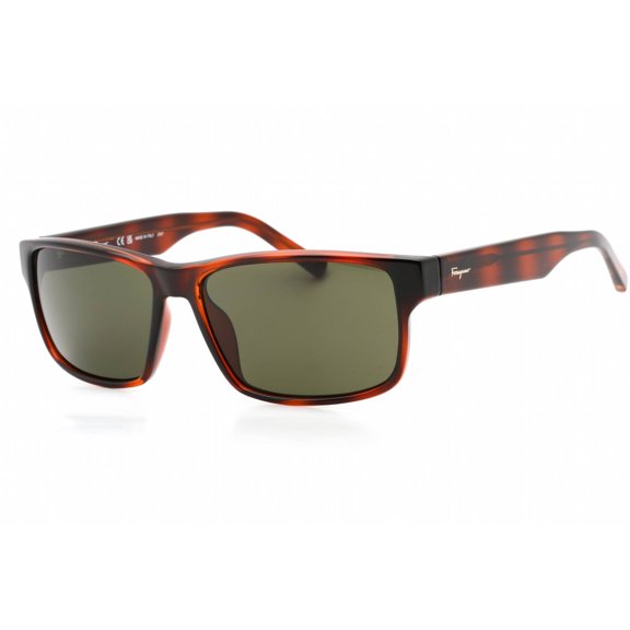Salvatore Ferragamo SF960S 214 58mm Rectangle Sunglasses Men's Tortoise