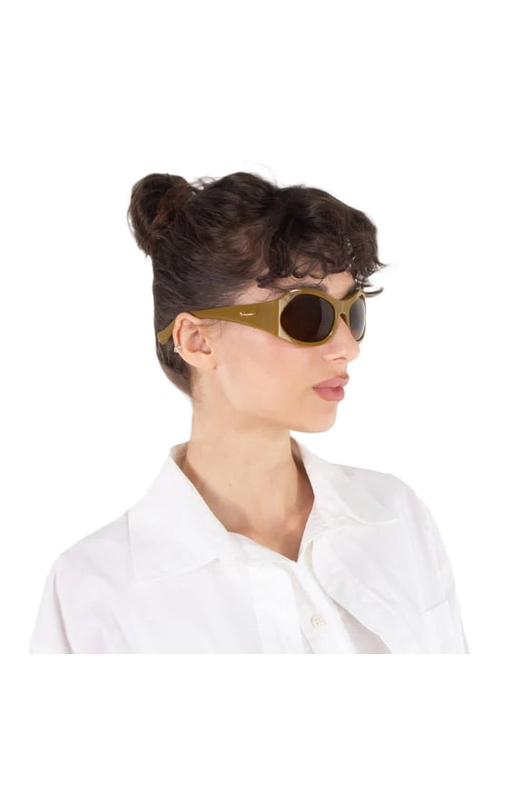 Salvatore Ferragamo Brown Wrap Ladies Sunglasses SF1078S 320 59