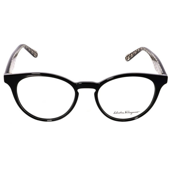 Salvatore Ferragamo Demo Round Ladies Eyeglasses SF2867 001 49