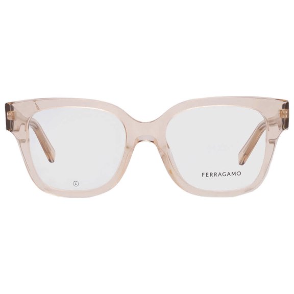 Salvatore Ferragamo SF2952N 259 53mm Cat Eye Eyeglass Frames Women's Transparent Beige