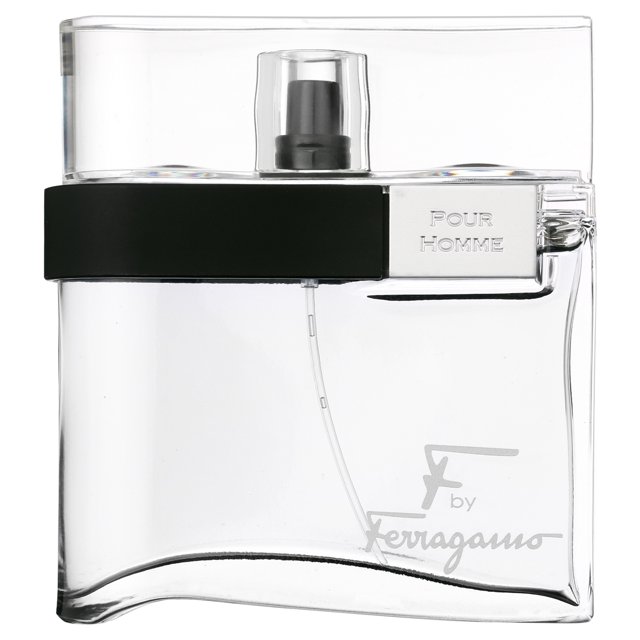 Salvatore Ferragamo F Black Eau de Toilette, Cologne for Men, 3.4 oz ...