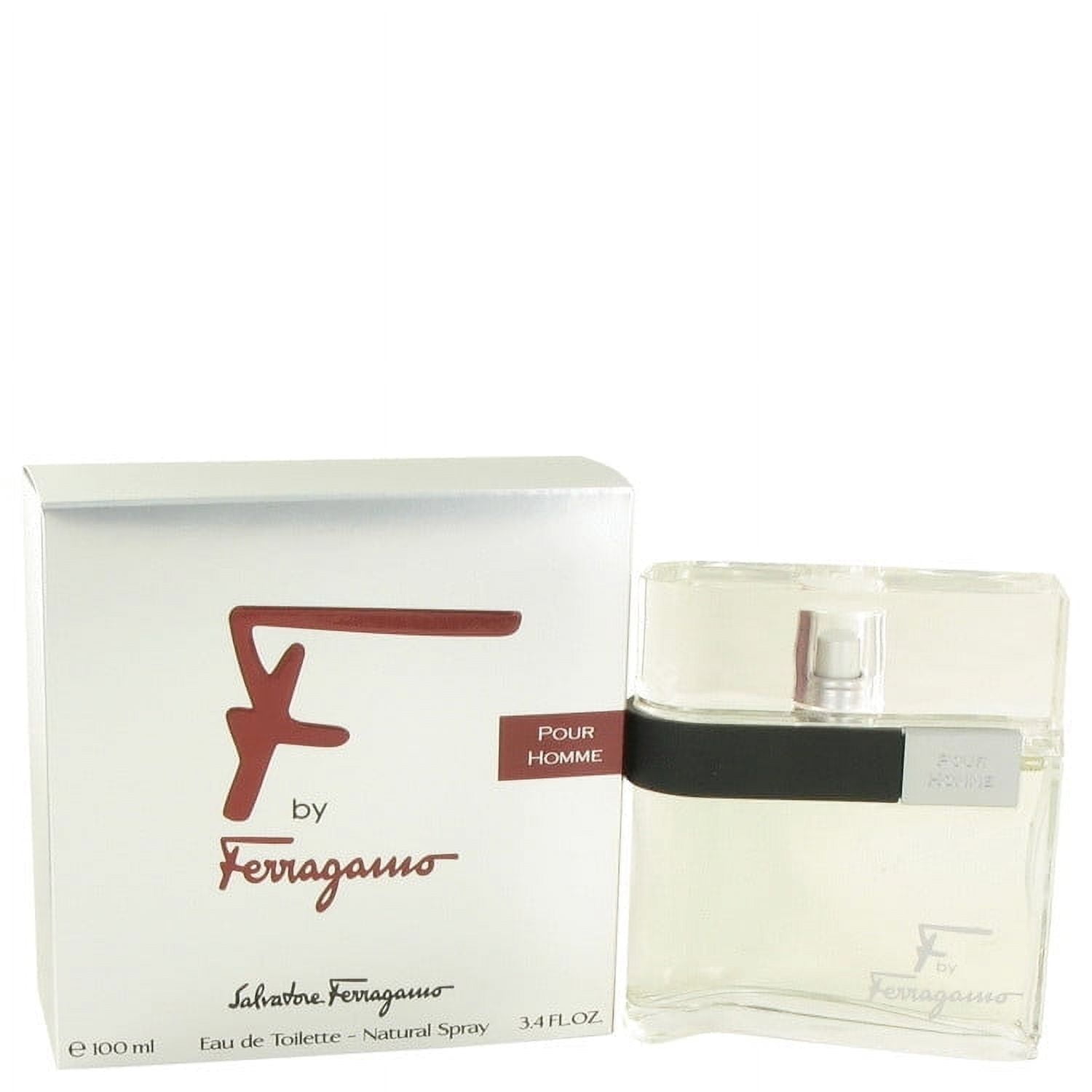 Salvatore Ferragamo F Eau de Toilette, Cologne for Men, 3.4 fl oz