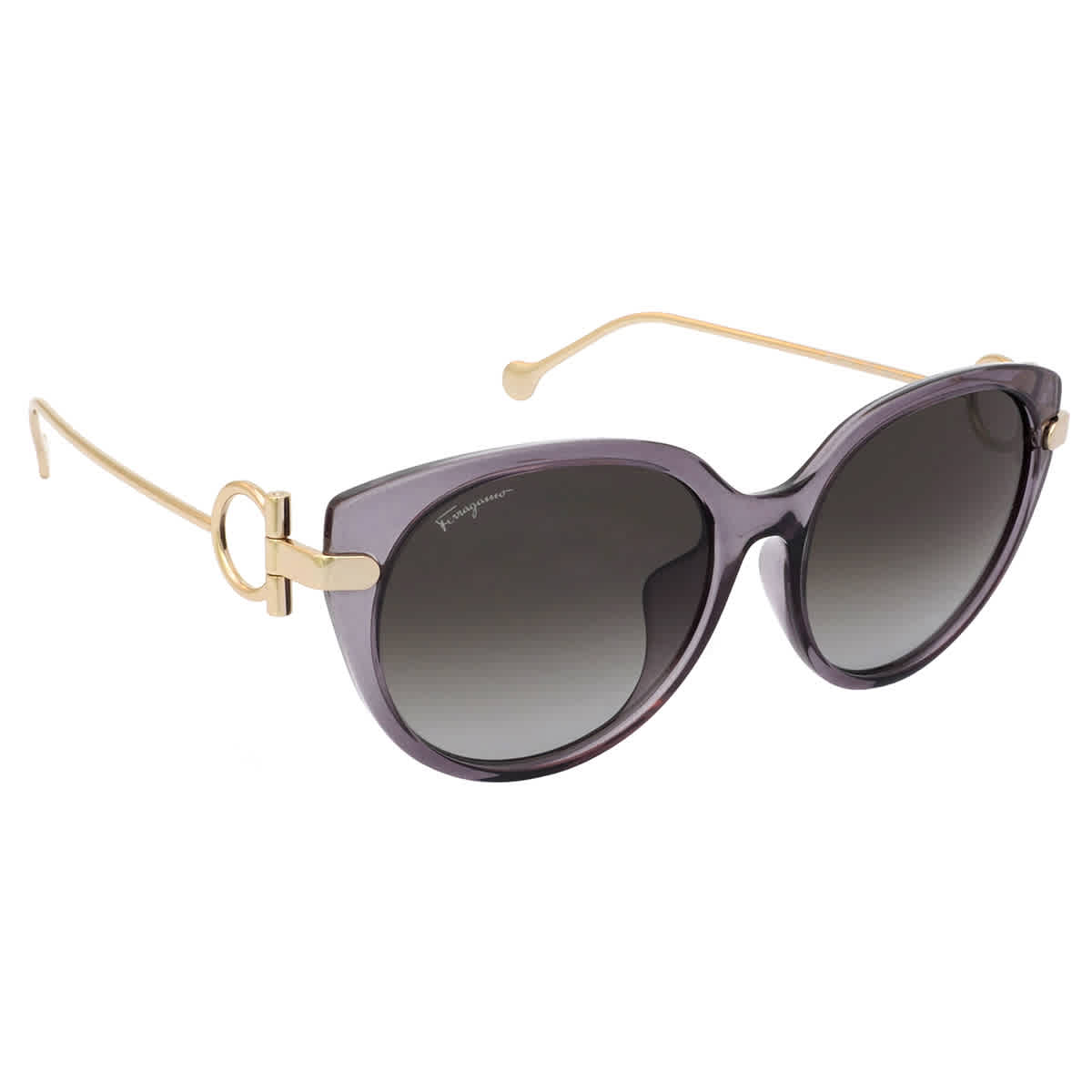 Salvatore Ferragamo Grey Cat Eye Ladies Sunglasses SF919SA  display picture 1