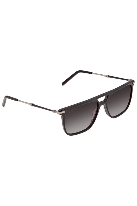 Grey Rectangular Men's Sunglasses SF966S 001 57