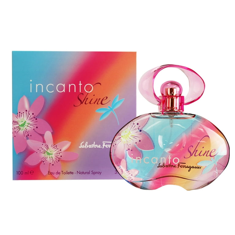 Incanto Shine Eau De Toilette Spray By Salvatore Ferragamo - 3.4 oz Incanto Shine Eau De Toilette Spray By Salvatore Ferragamo - 3.4 oz