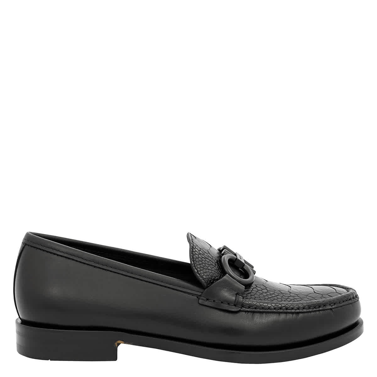 Salvatore Ferragamo Mens Gancini Ornament Moccasin In Black Size 6 EEE in Cameroon at XAF 0 Rating 5