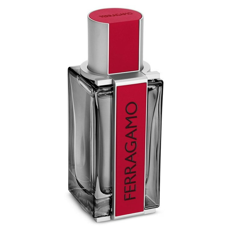 【関税&送料込】Salvatore Ferragamo Tiziano Red Wool Blend C Salvatore Ferragamo Men's Red Leather EDP Spray 1.7 oz
