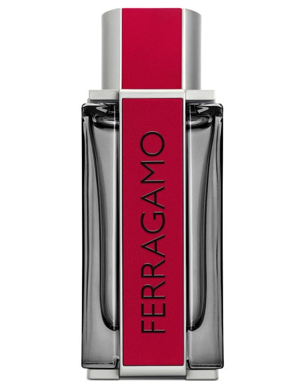 Salvatore Ferragamo Men's Red Leather EDP Spray 3.4 oz