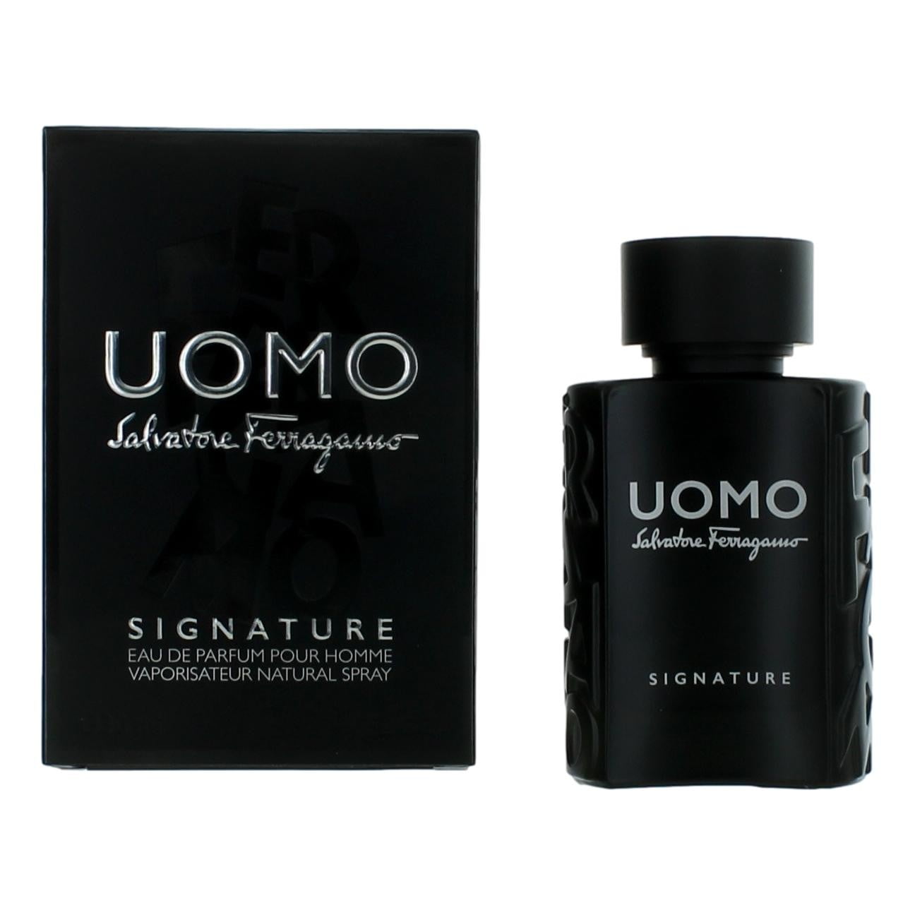  Salvatore Ferragamo Uomo Signature by Salvatore Ferragamo Eau  De Parfum Spray 1 oz Men : Beauty & Personal Care