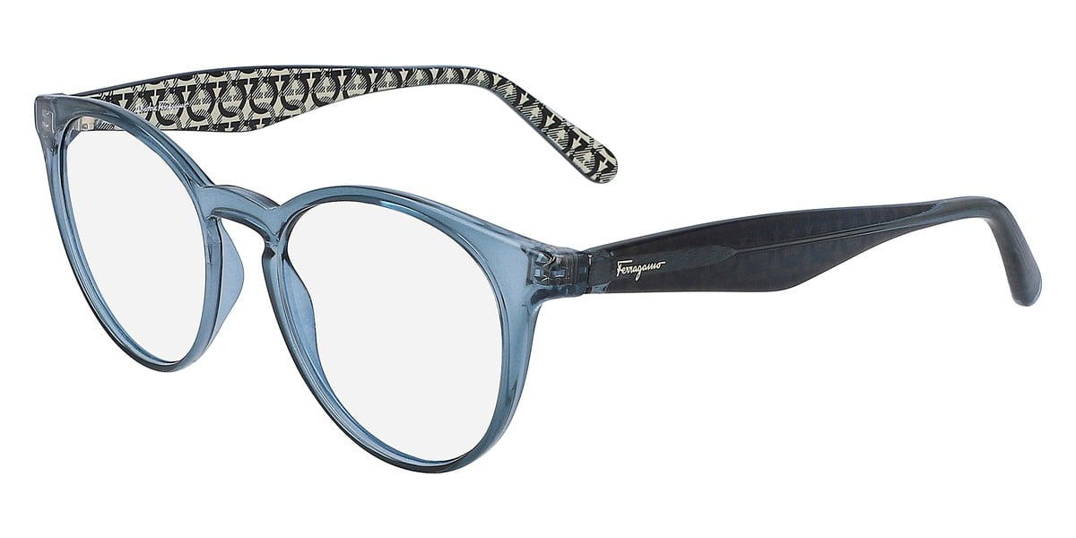 Salvatore Ferragamo SF 2867 Plastic Womens Round Eyeglasses Salvatore Ferragamo SF 2867 Plastic Womens Round Eyeglasses