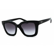 Salvatore Ferragamo SF955S 001 53mm Square Sunglasses Womens Black