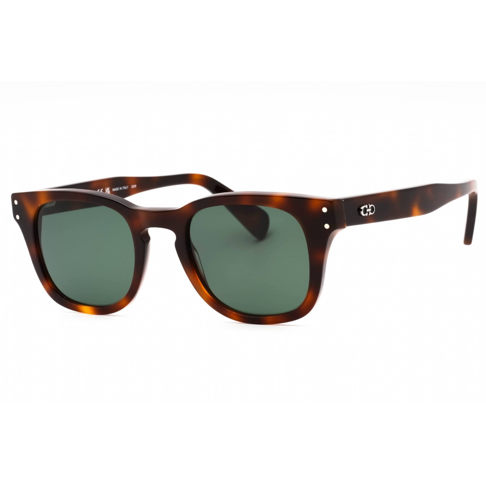 Salvatore Ferragamo SF1057S 240 49mm Square Sunglasses Men's Tortoise