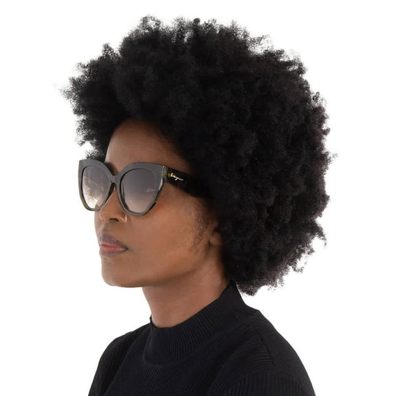Salvatore Ferragamo Brown Gradient Cat Eye Ladies Sunglasses SF1061S 246 56