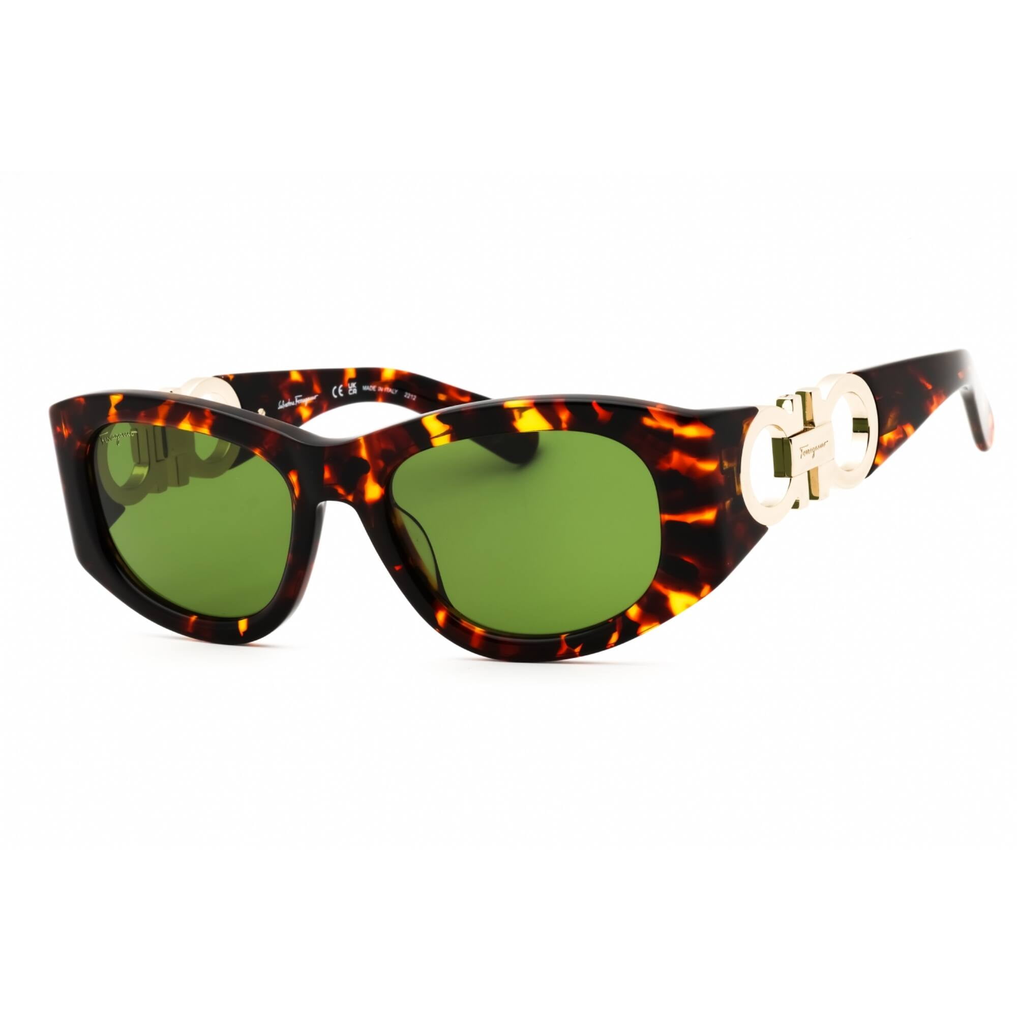SALVATORE FERRAGAMO 長方形フレムサンクラス SF1082S 219 Salvatore Ferragamo SF1082S 219 Women's Dark Tortoise