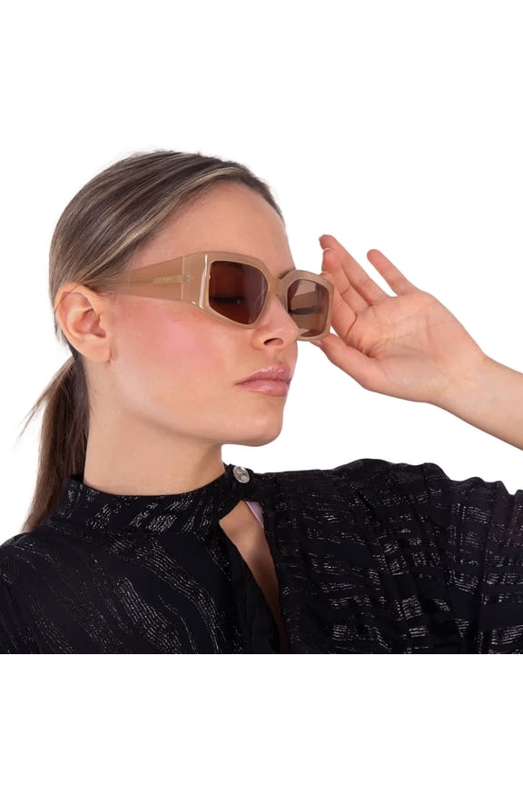 Ferragamo Women's SF1101S 54mm Sunglasses, Brown