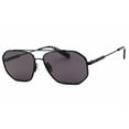 thumbnail image 1 of Salvatore Ferragamo SF 303SL Metal Mens Navigator Sunglasses Black 60mm Adult, 1 of 2