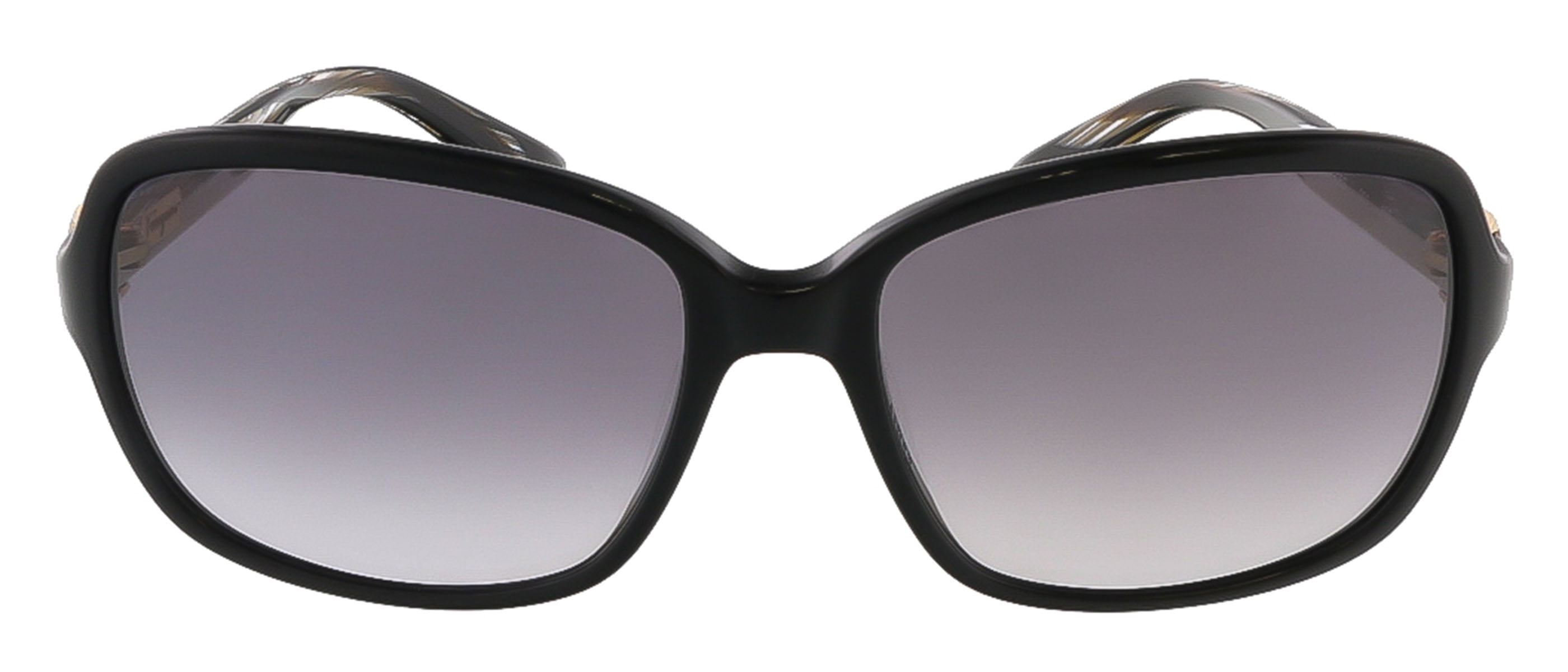 Salvatore Ferragamo サングラス SF606SA ブラック Salvatore Ferragamo SF606S 001 Black Rectangular sunglasses