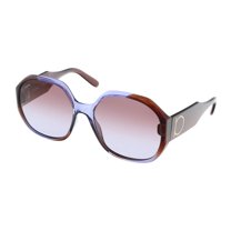 New Karl Lagerfeld KL-6086S 105 White Sunglasses with Grey  display picture 2
