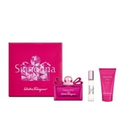 Signorina RIbelle by Salvatore Ferragamo 3.4 oz EDP spray+ 10ml mini+ 1.7 lotion NIB