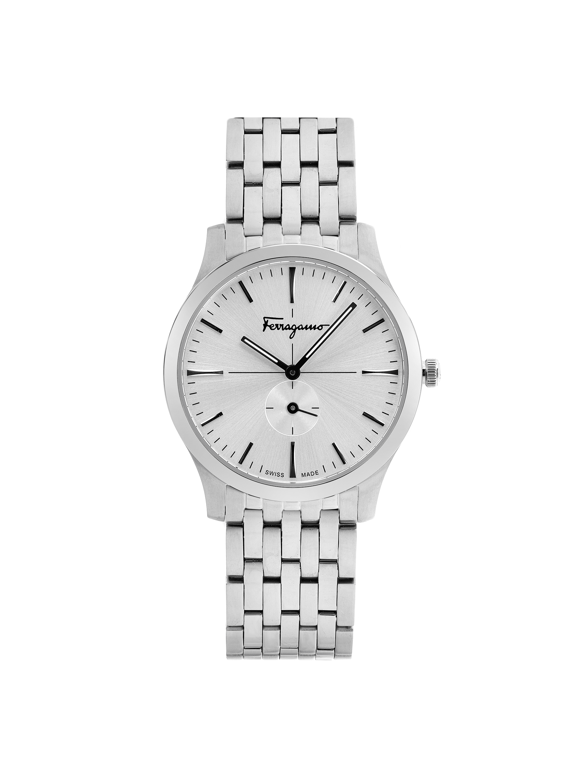 特価!Salvatore Ferragamo Silver Ferragamo Forever SFNL00520 Ferragamo Forever Quartz Silver Dial Ladies Watch SFNL00520