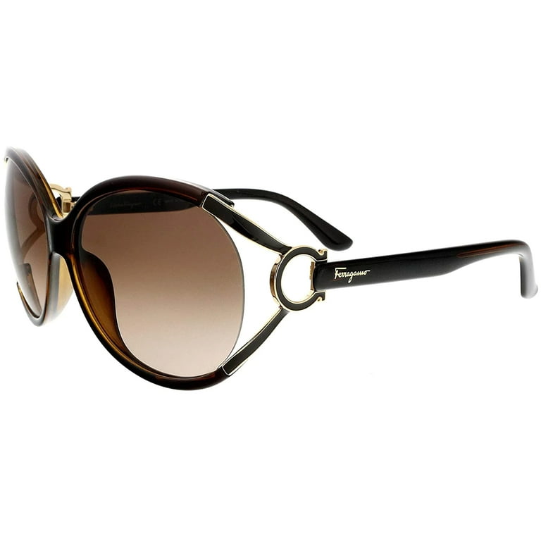 Salvatore Ferragamo Women's SF600S 220 Oval Sunglasses - 100% UV