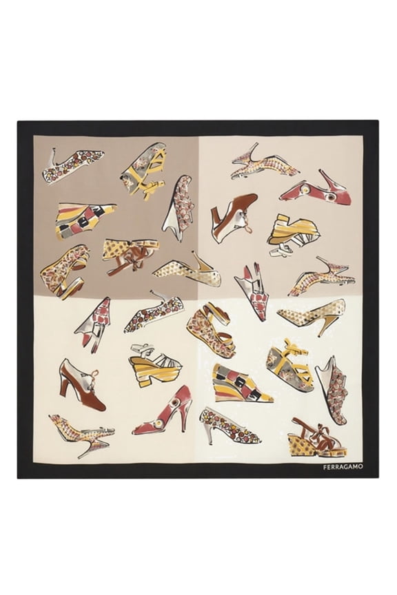 Women's Silk Scarf Neutrals