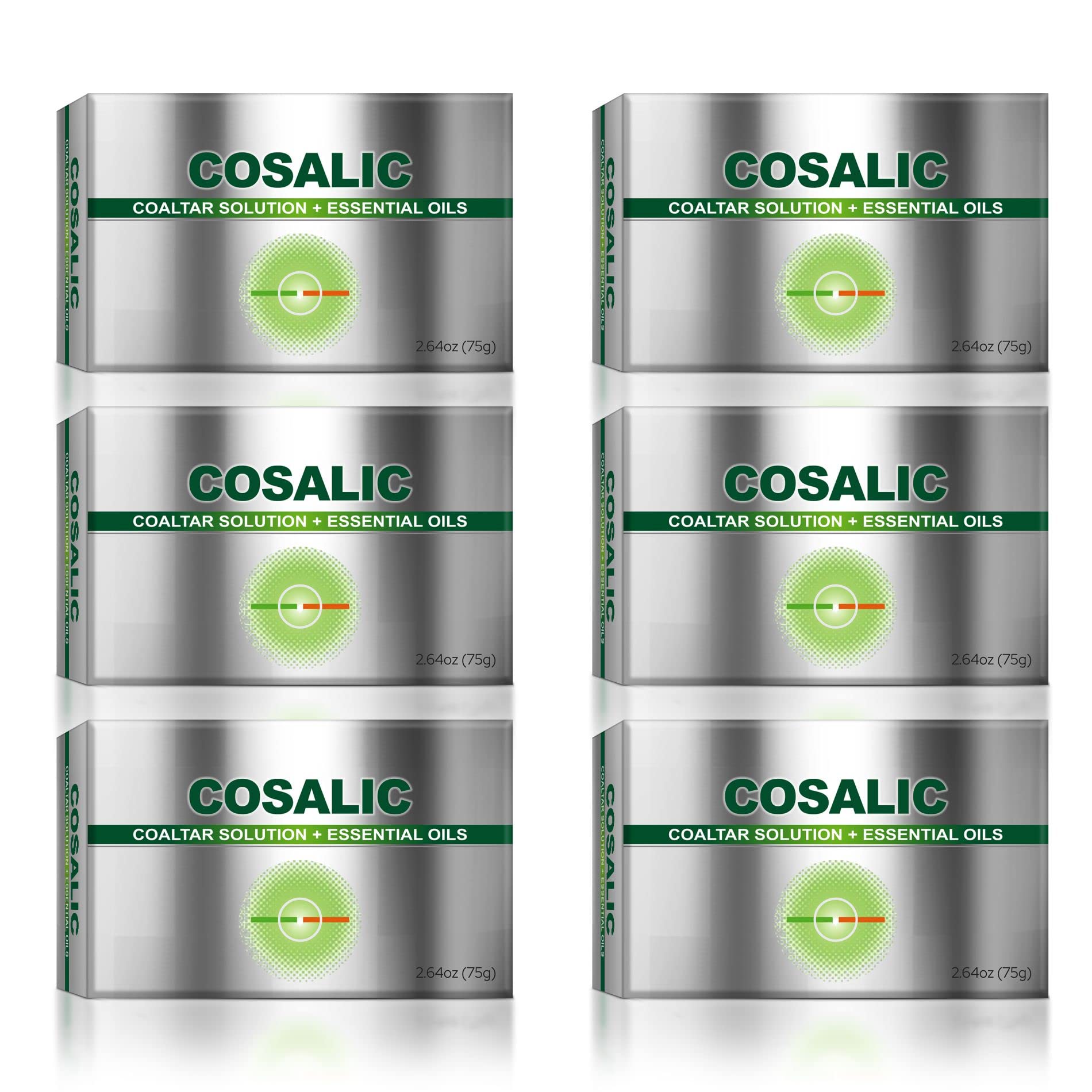 Salve COAL TAR SOAP STF9 75GM, 2.64OZ With Bergamot, Tea Tree, Jojoba