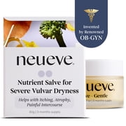 NeuEve Salve-Gentle Vulva Balm for Women Over 70   Organic External Moisturizer, 20g Jar